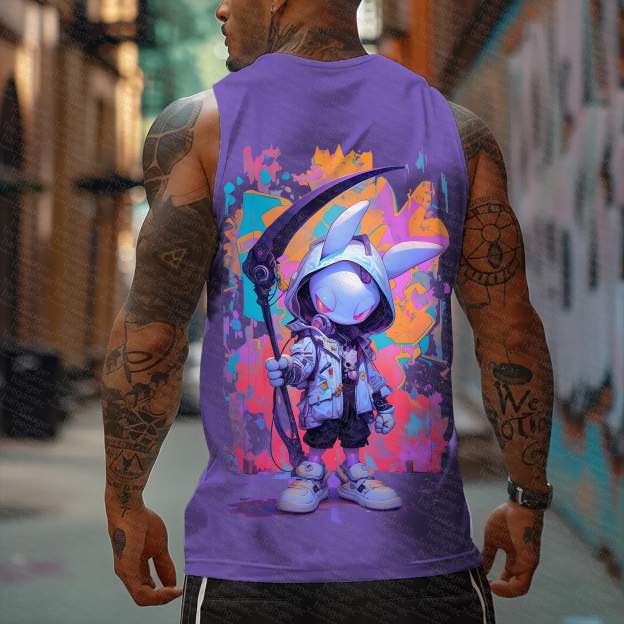 Unisex  “Pokémon” Casual Anime  Tank Top