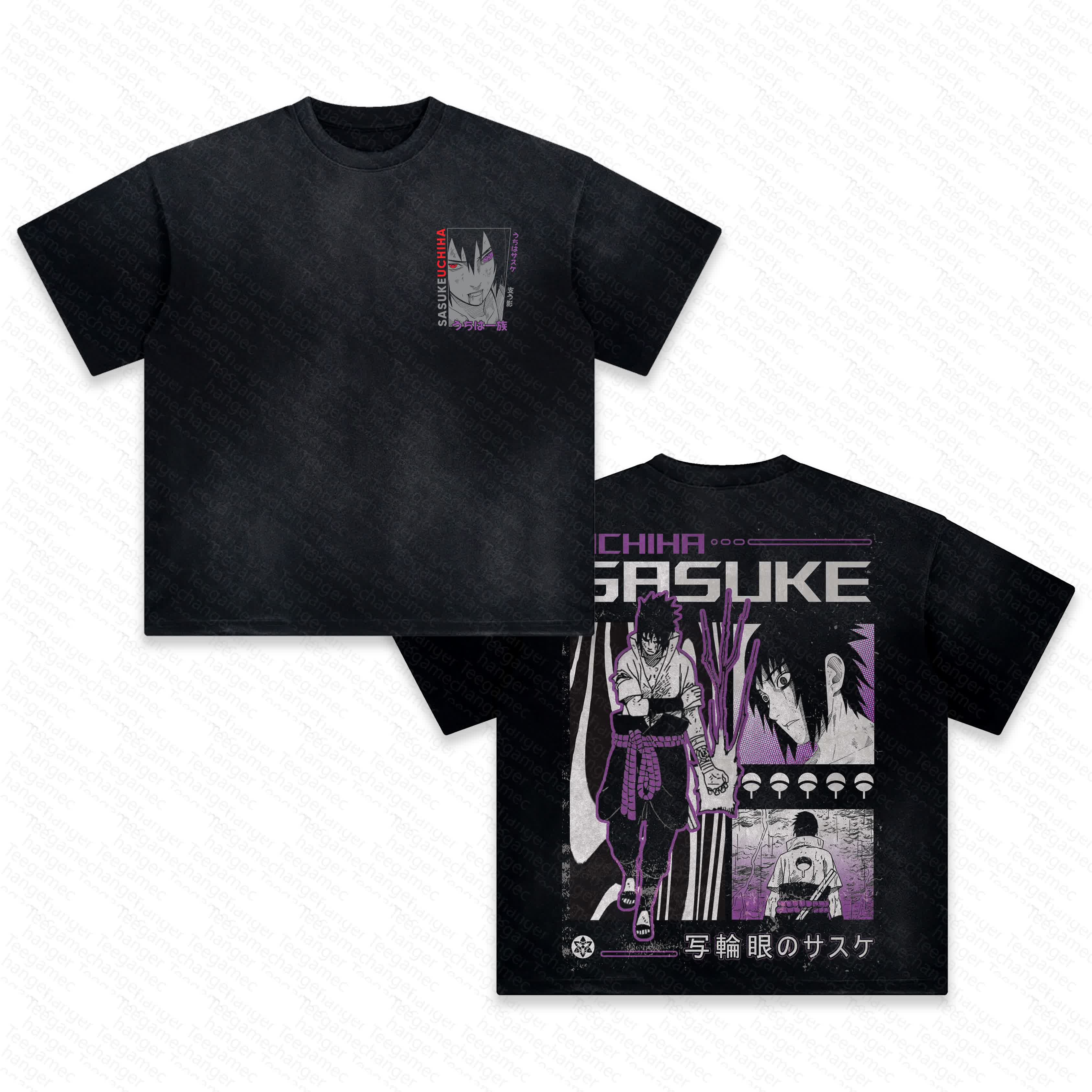 Unisex  "NARUTO" Anime Inspired Vintage T-Shirt