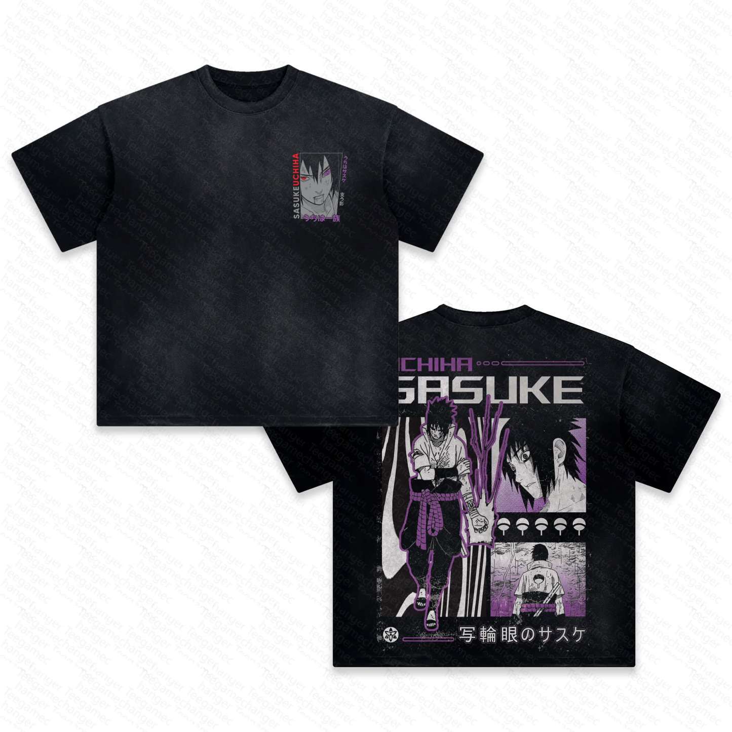 Unisex Anime Inspired Vintage T-Shirt