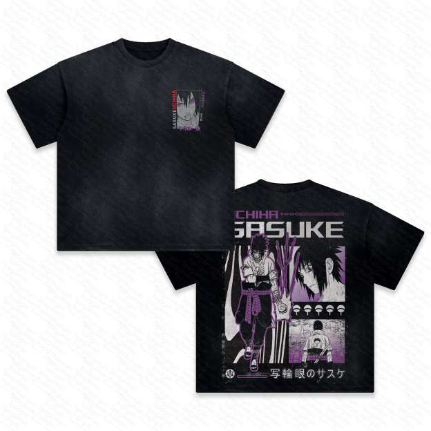 Unisex  "NARUTO" Anime Inspired Vintage T-Shirt