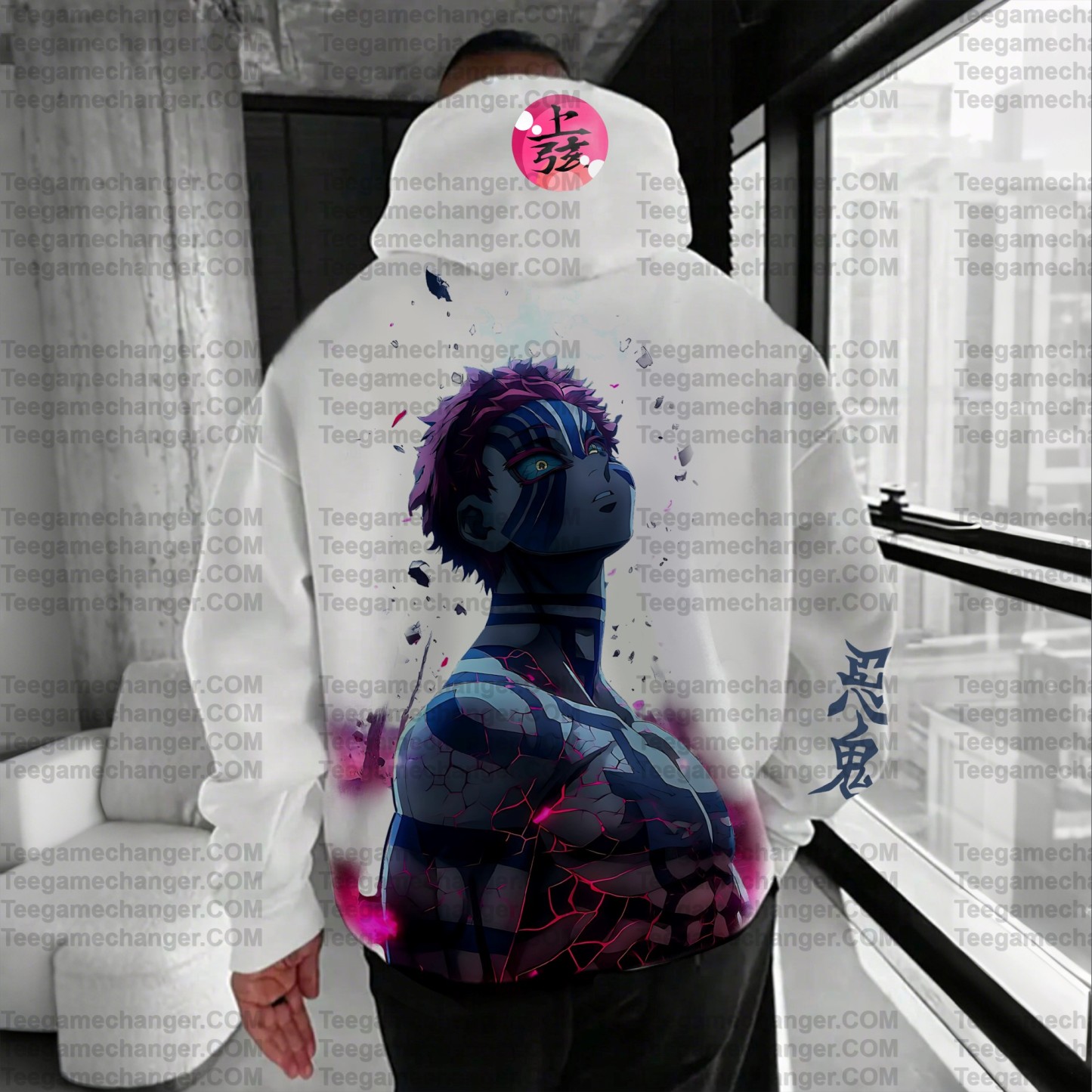 Unisex Anime Graphic Streetwear Vintage Hoodie丨Demon Slayer X Pokémon