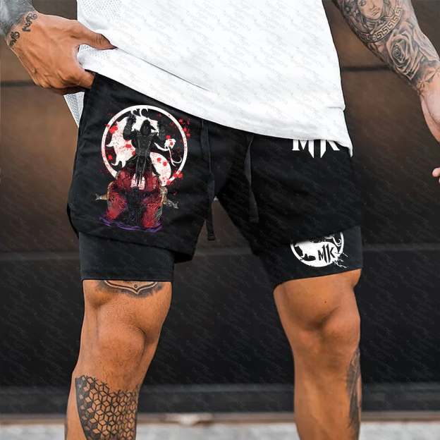 Unisex  “Mortal Kombat” Casual Anime Streetwear Shorts