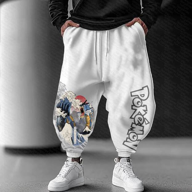 Unisex  “Pokémon” Casual Anime Streetwear Pants