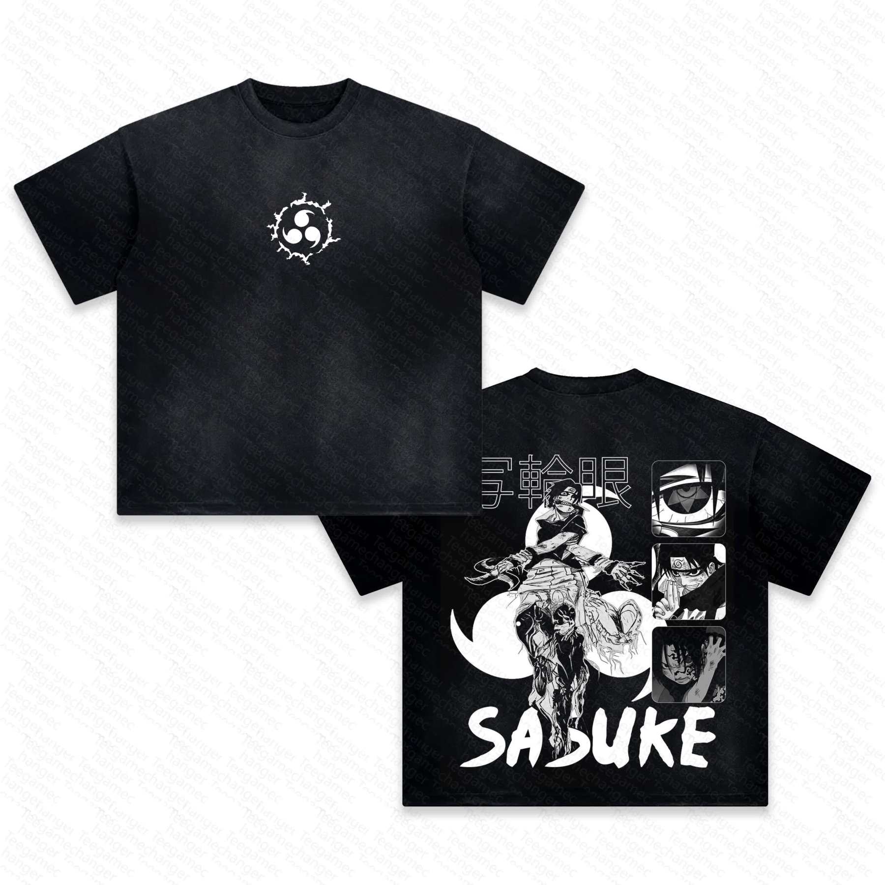 Unisex Anime Inspired Vintage T-Shirt