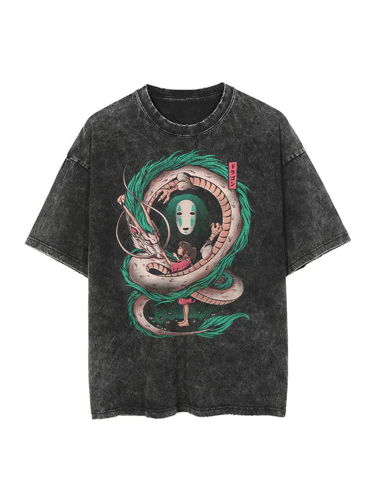 Vintage Washed Tee丨Chihiro Ogino