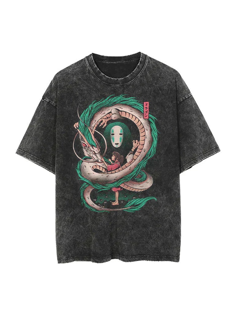 Vintage Washed Tee丨Chihiro Ogino