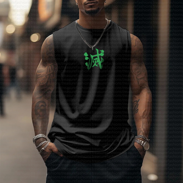 Unisex “Demon Slayer” Casual Anime  Tank Top