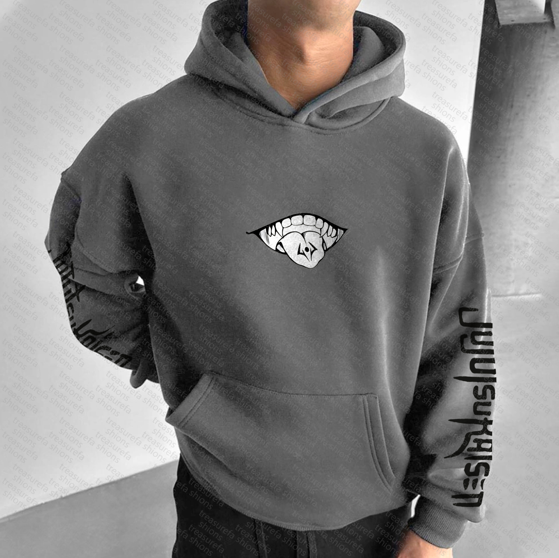 Unisex “ Jujutsu Kaisen   ” Graphic Streetwear Vintage Hoodie