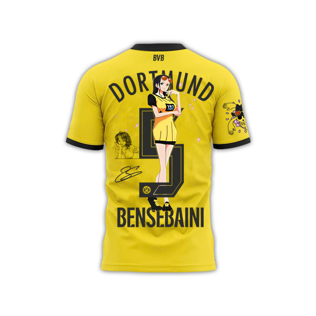 Unisex Vintage T-shirt | Borussia Dortmund x One Piece