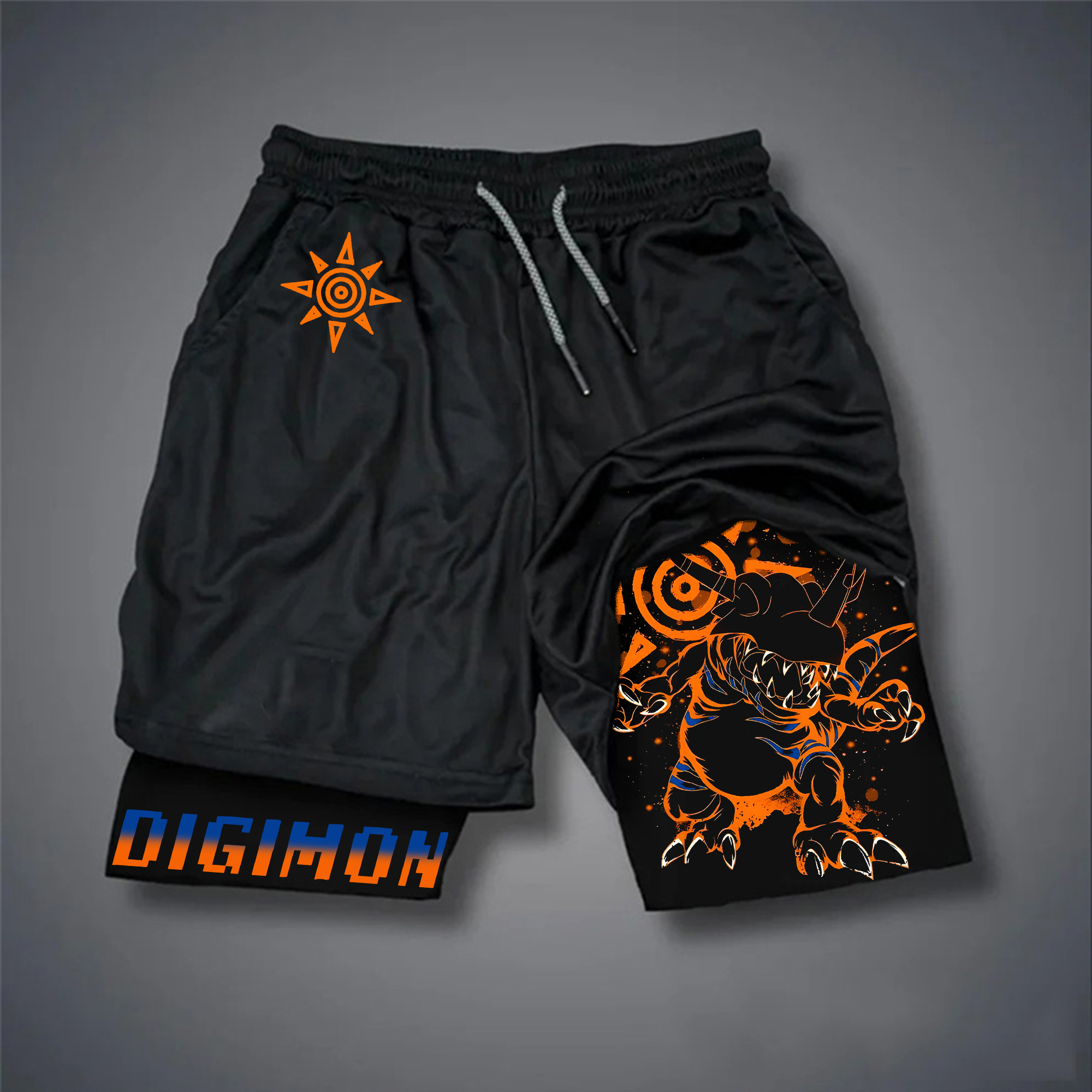 Unisex  “Digimon” Casual Anime Streetwear Shorts