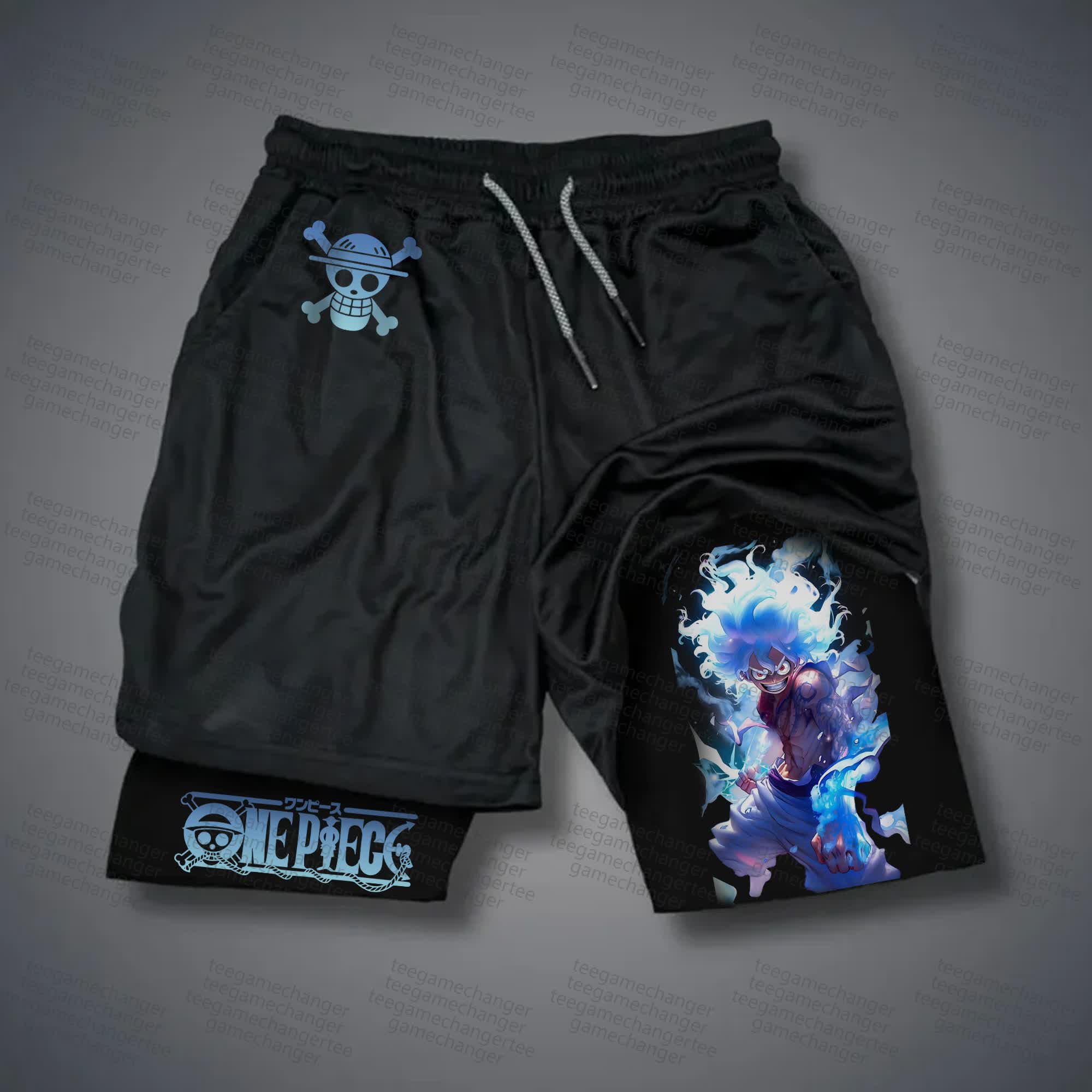 Unisex Casual Anime Streetwear Shorts | One Piece