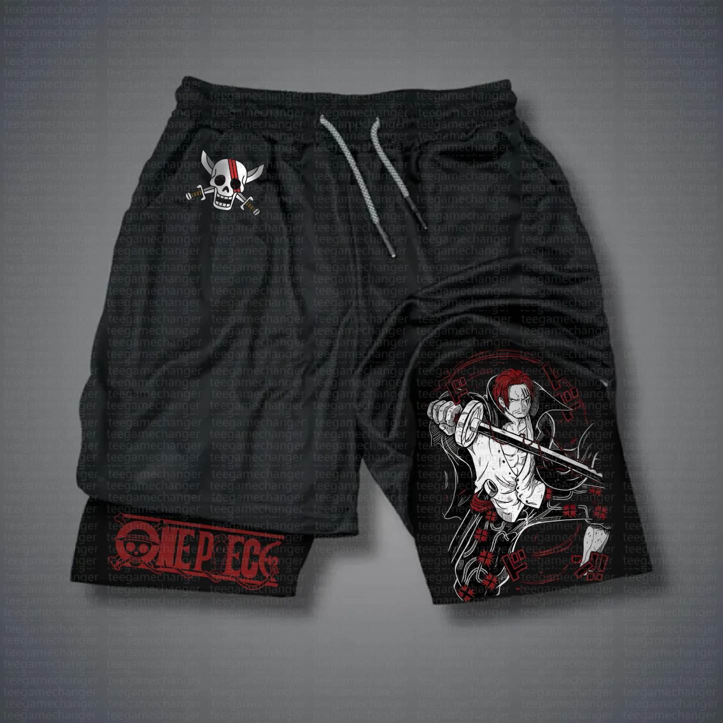 Unisex Casual Anime Streetwear Shorts | One Piece