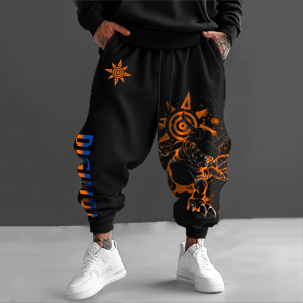 Unisex  “Digimon” Casual Anime Streetwear Pants