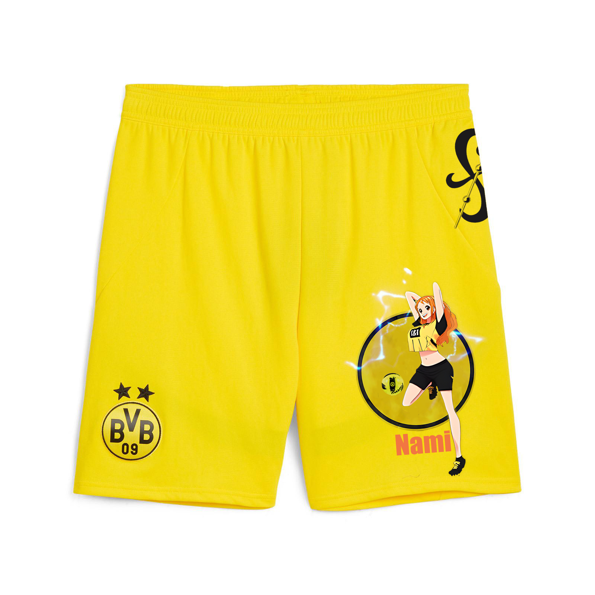 Unisex Vintage  Shorts | Borussia Dortmund x One Piece