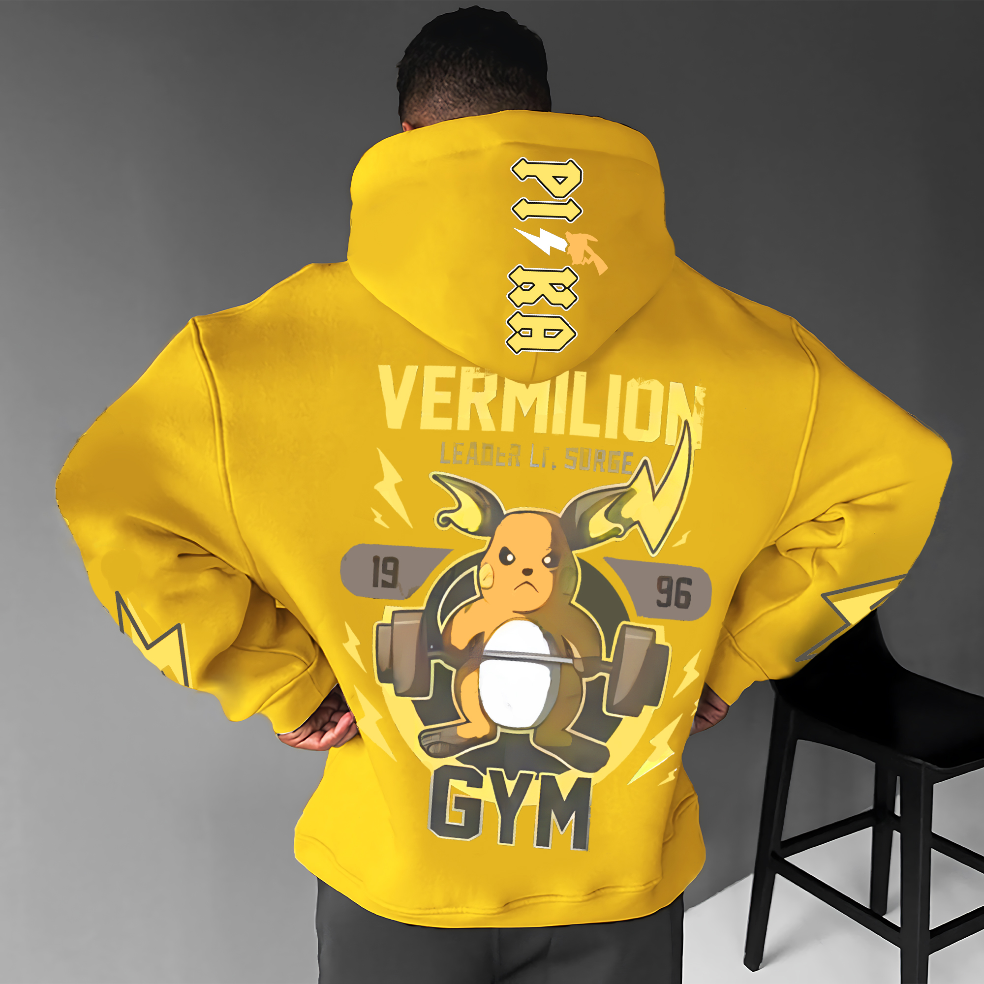 Unisex “Pokémon” Anime Graphic Streetwear Vintage Hoodie