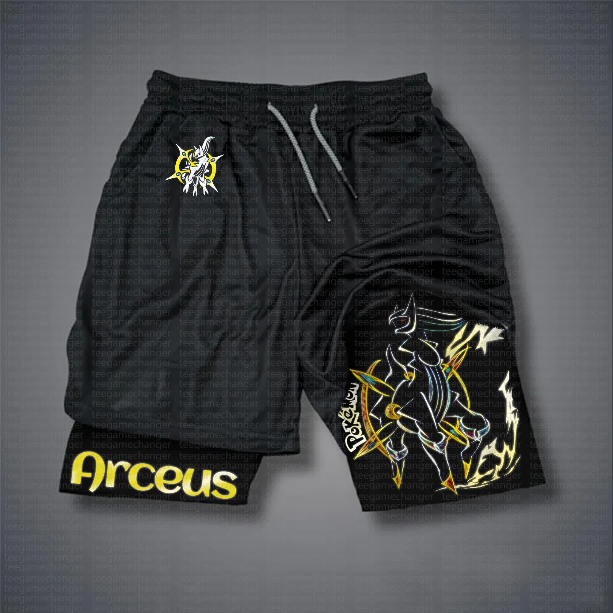 Unisex  “Pokémon” Casual Anime Streetwear Shorts