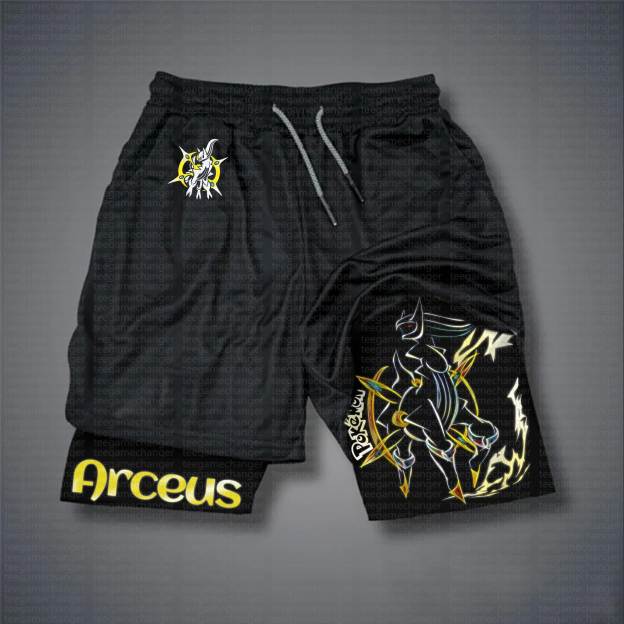 Unisex  “Pokémon” Casual Anime Streetwear Shorts