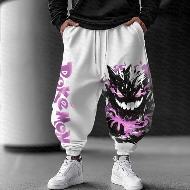 Unisex  “Pokémon” Casual Anime Streetwear Pants