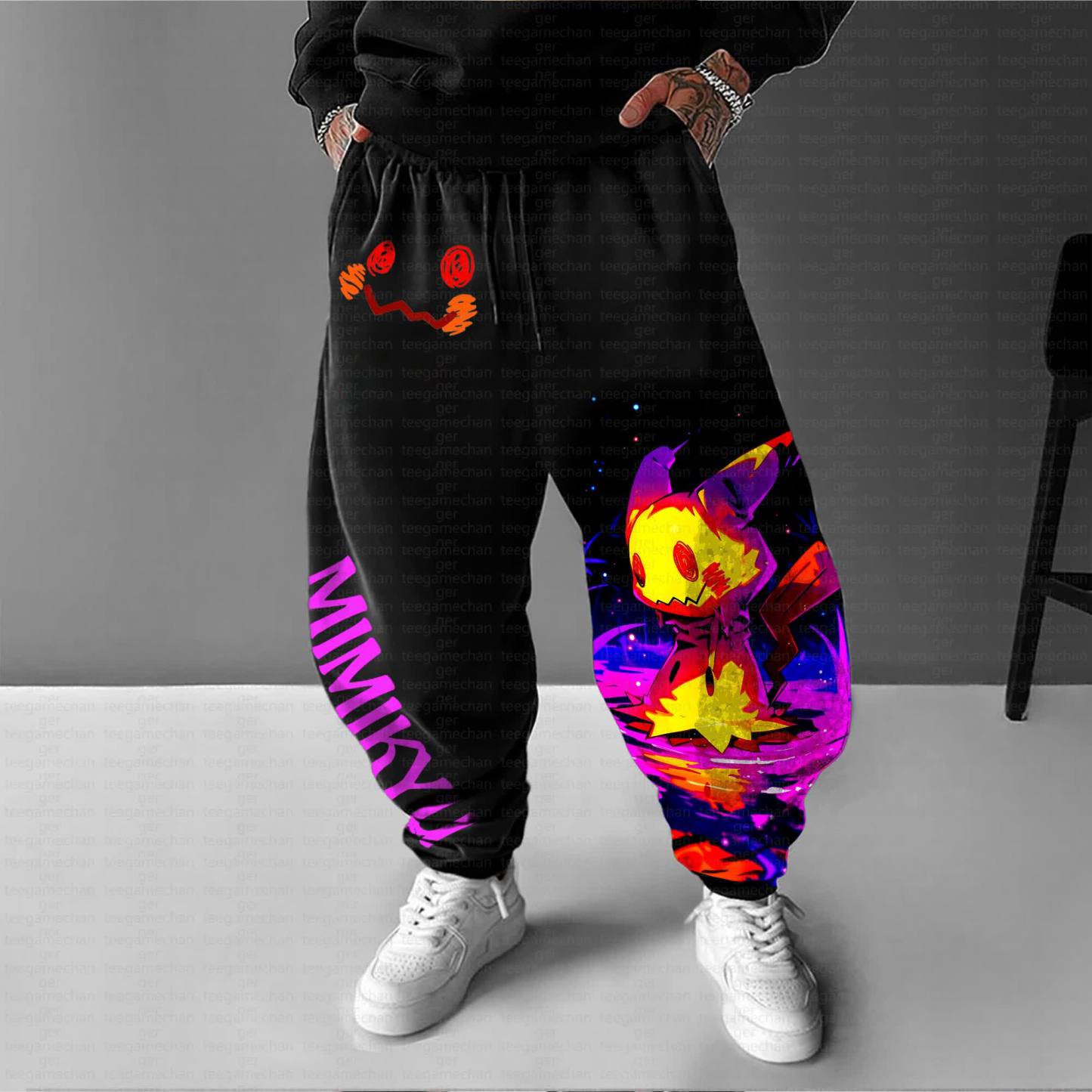 Unisex “One Piece”Anime Printed Gift Oversized Harem Pants