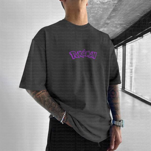 Unisex Anime Inspired Vintage T-Shirt丨Pokémon