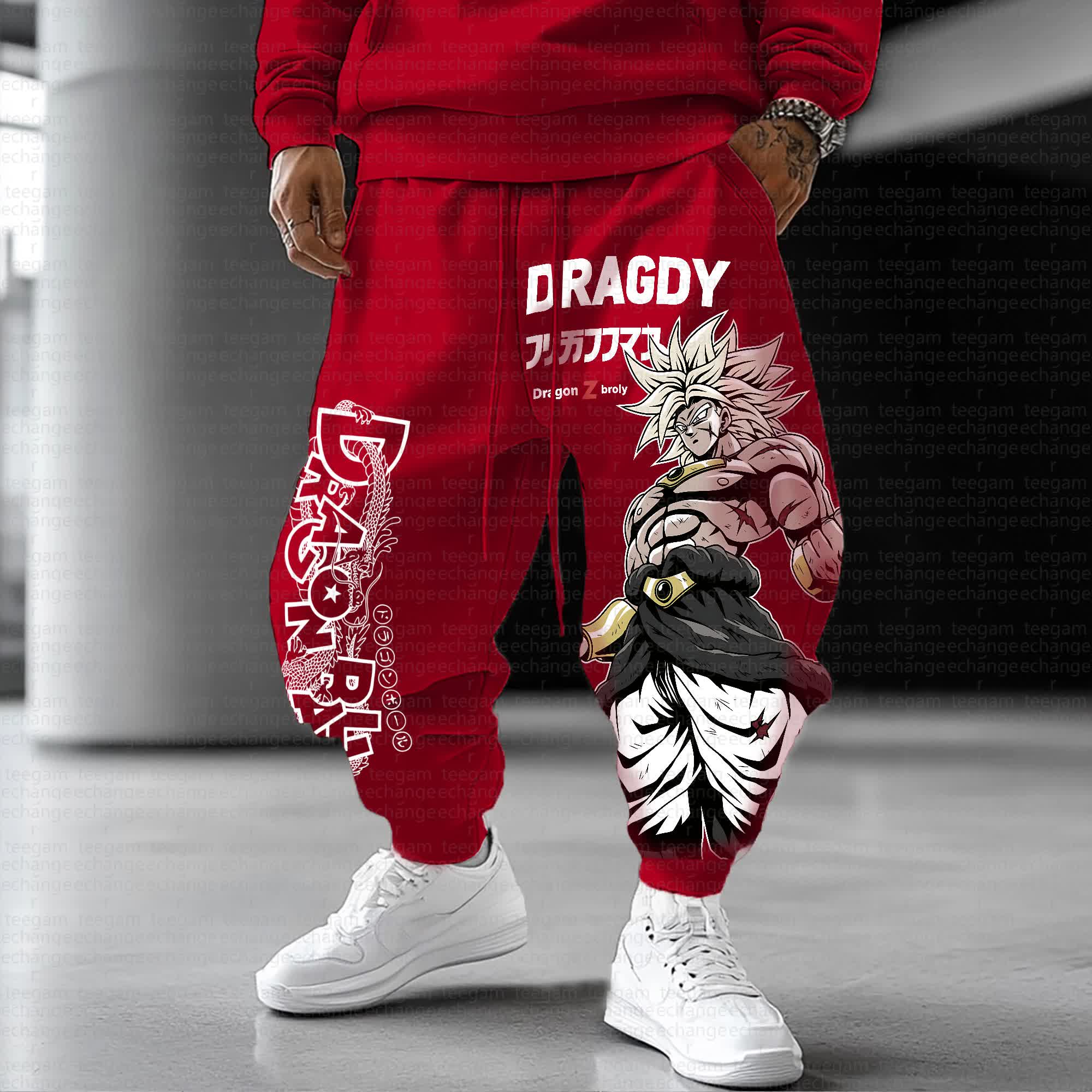 Unisex  “Dragon Ball” Casual Anime Streetwear Pants