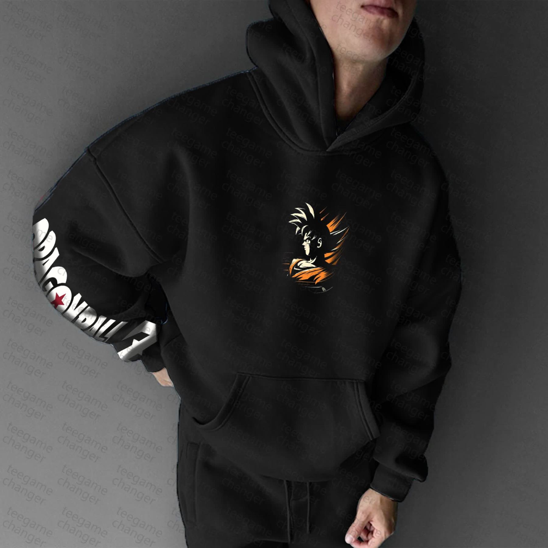 Unisex Anime“Dragon Ball” Graphic Streetwear Vintage Hoodie