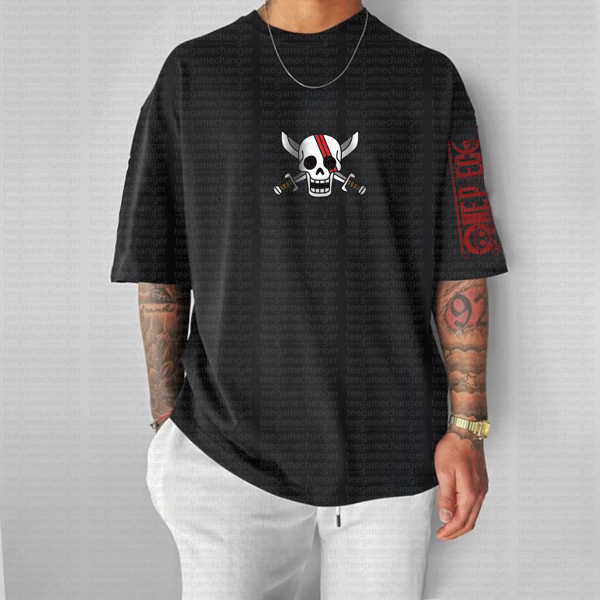 Unisex “One Piece” Anime Series Casual T-shirt