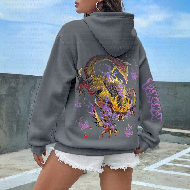 ‘’Pokémon " Anime Inspired Vintage Hoodie