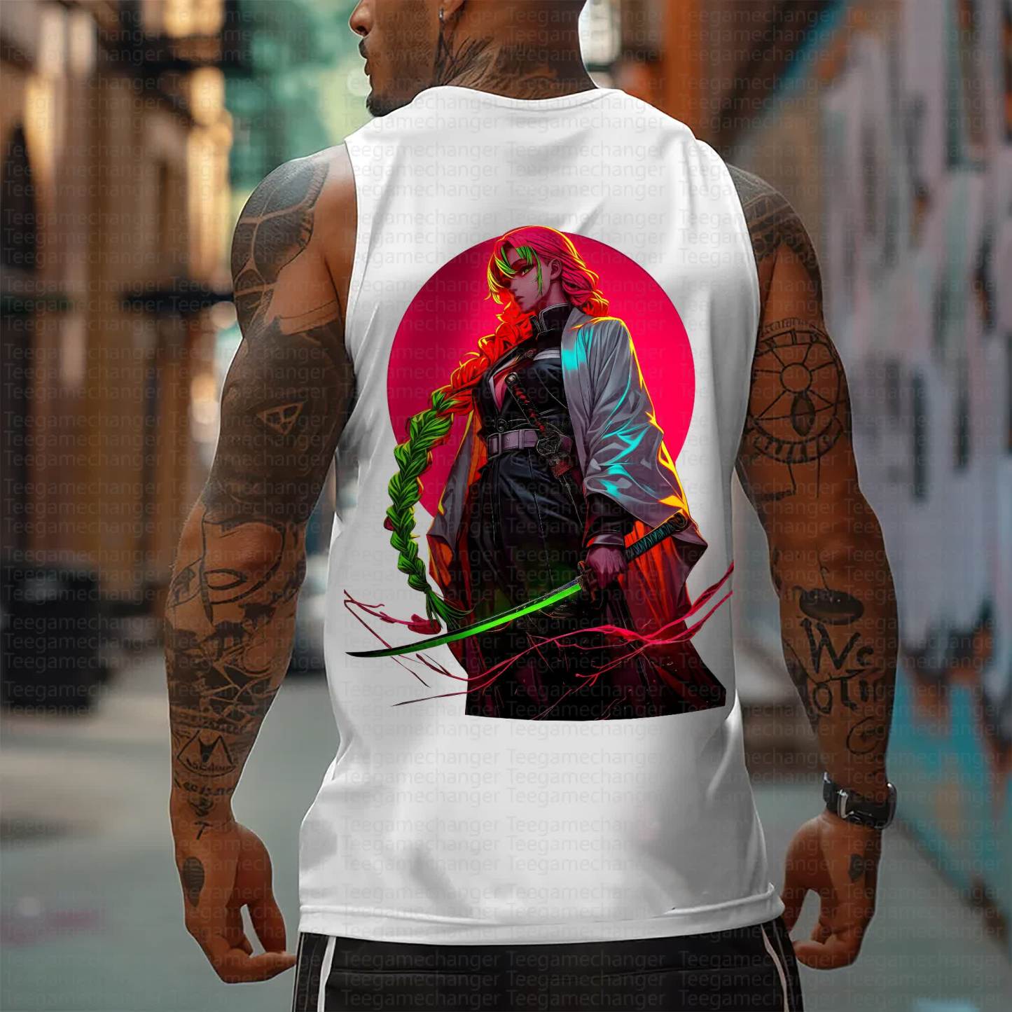 Unisex “Demon Slayer” Casual Anime Tank Top