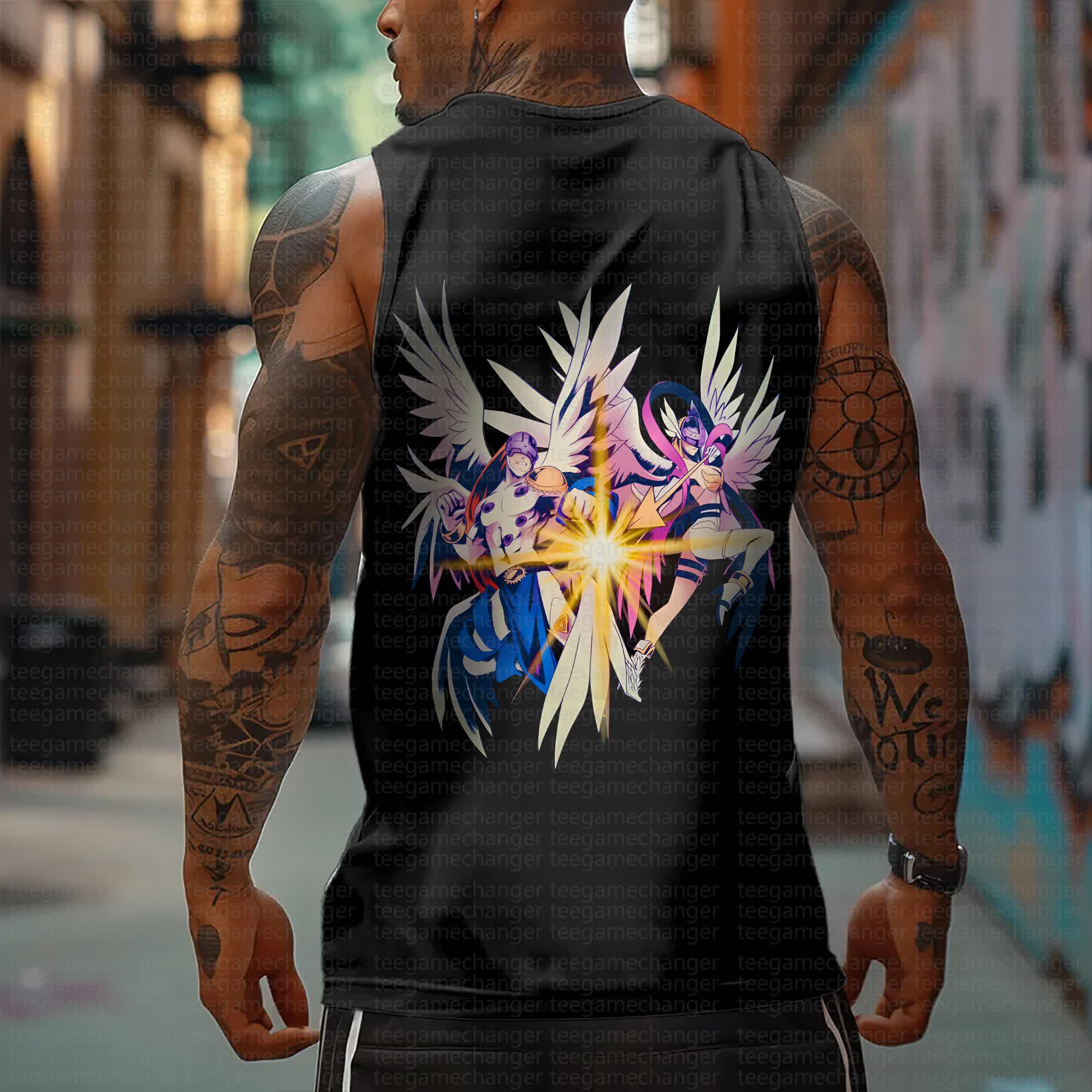 Unisex  “Digimon” Casual Anime  Tank Top