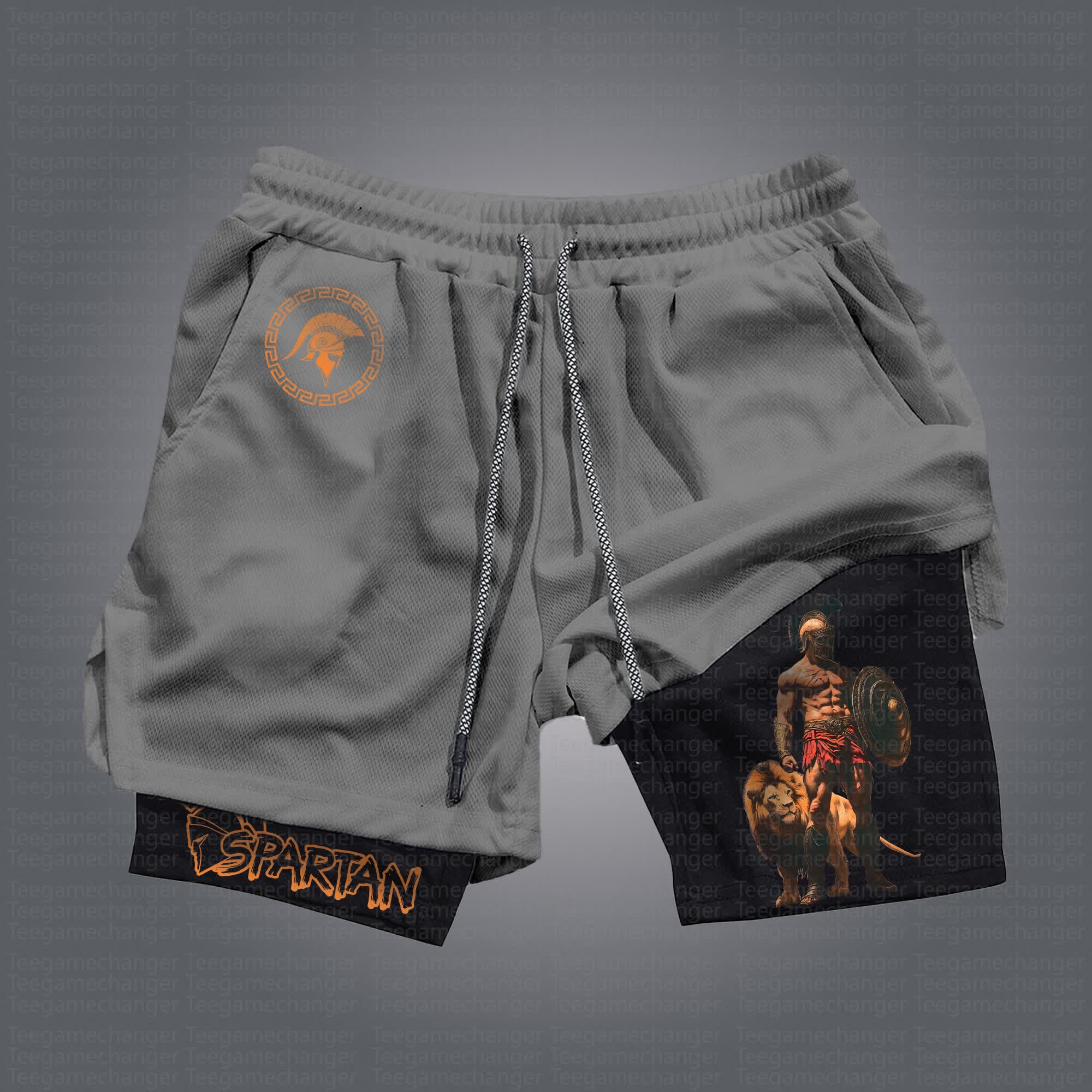 Unisex Casual Anime Streetwear Shorts 丨Spartan
