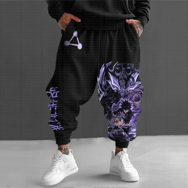 Unisex “JJK”Anime Printed Gift Oversized Harem Pants