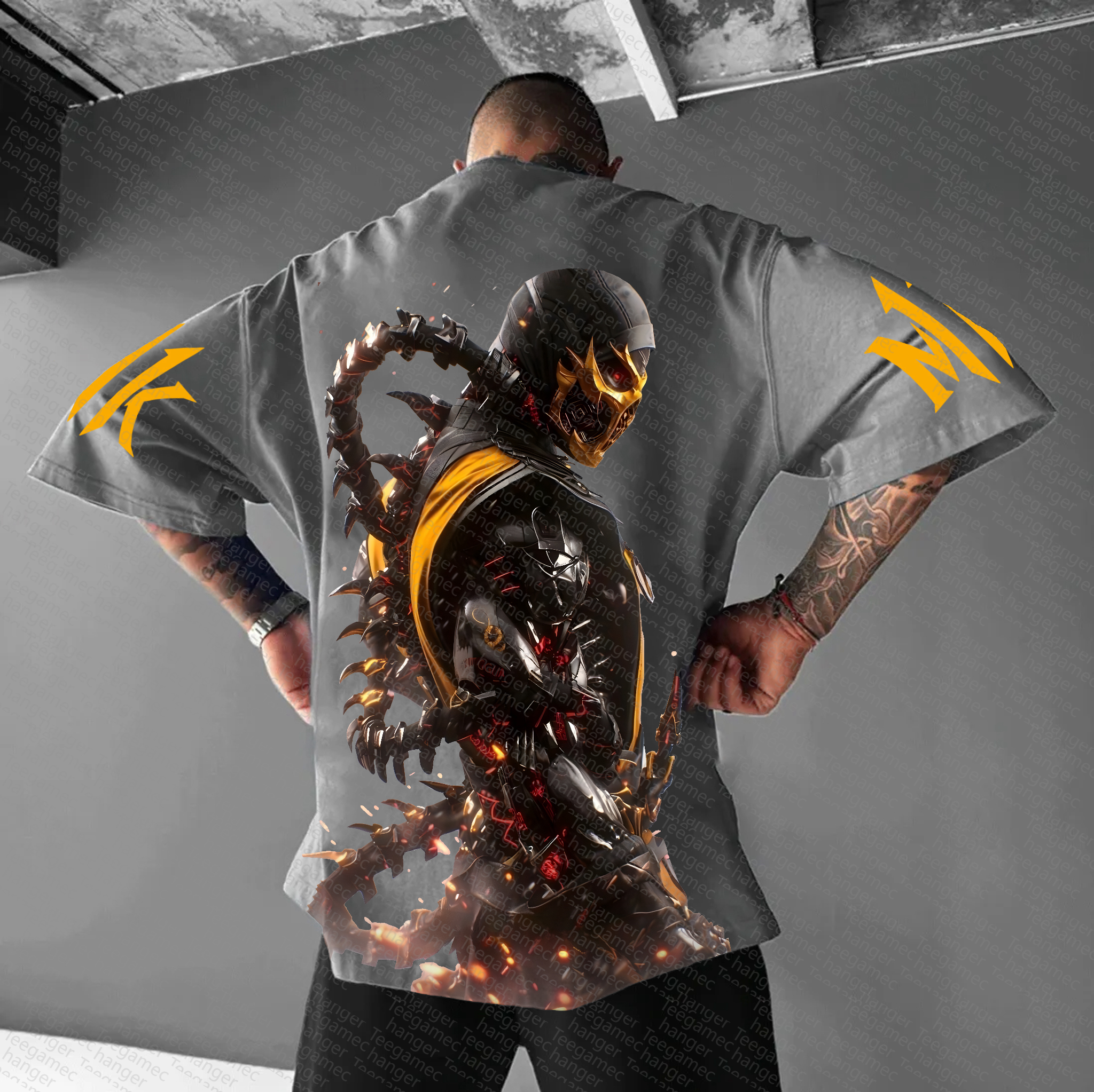 Unisex  "Mortal Kombat"  Inspired Vintage T-Shirt