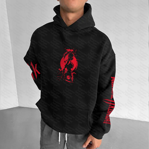 Unisex Anime  Graphic Streetwear Vintage Hoodie