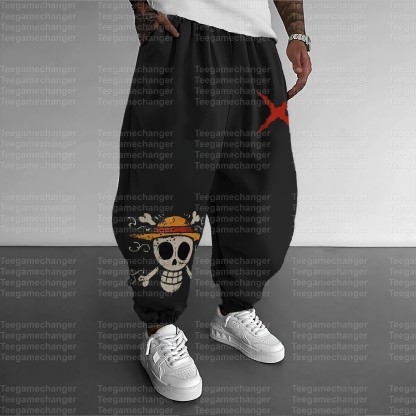 Unisex Anime Inspired Vintage Pants
