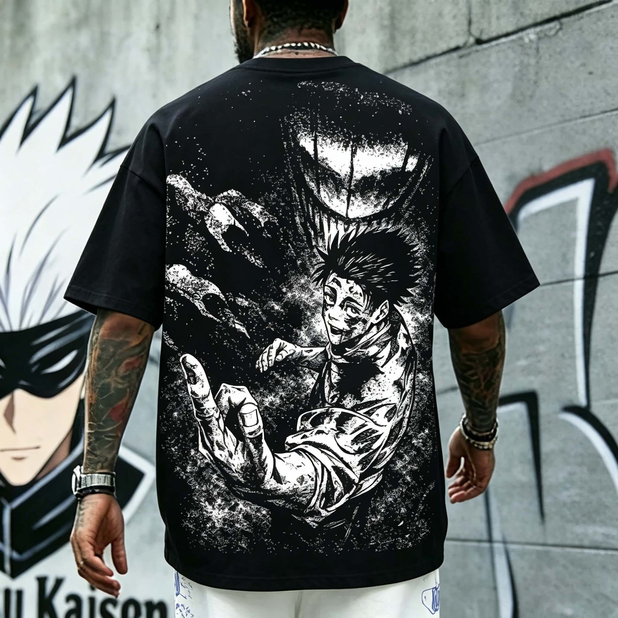 Unisex Anime Inspired Vintage T-Shirt| JJk