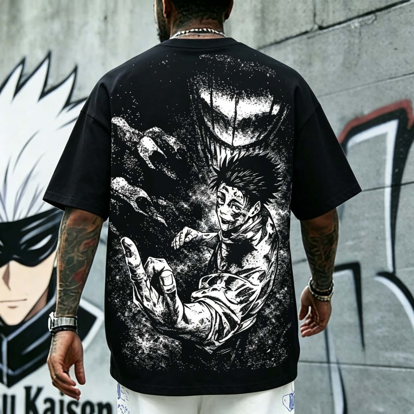 Unisex Anime Inspired Vintage T-Shirt| JJk