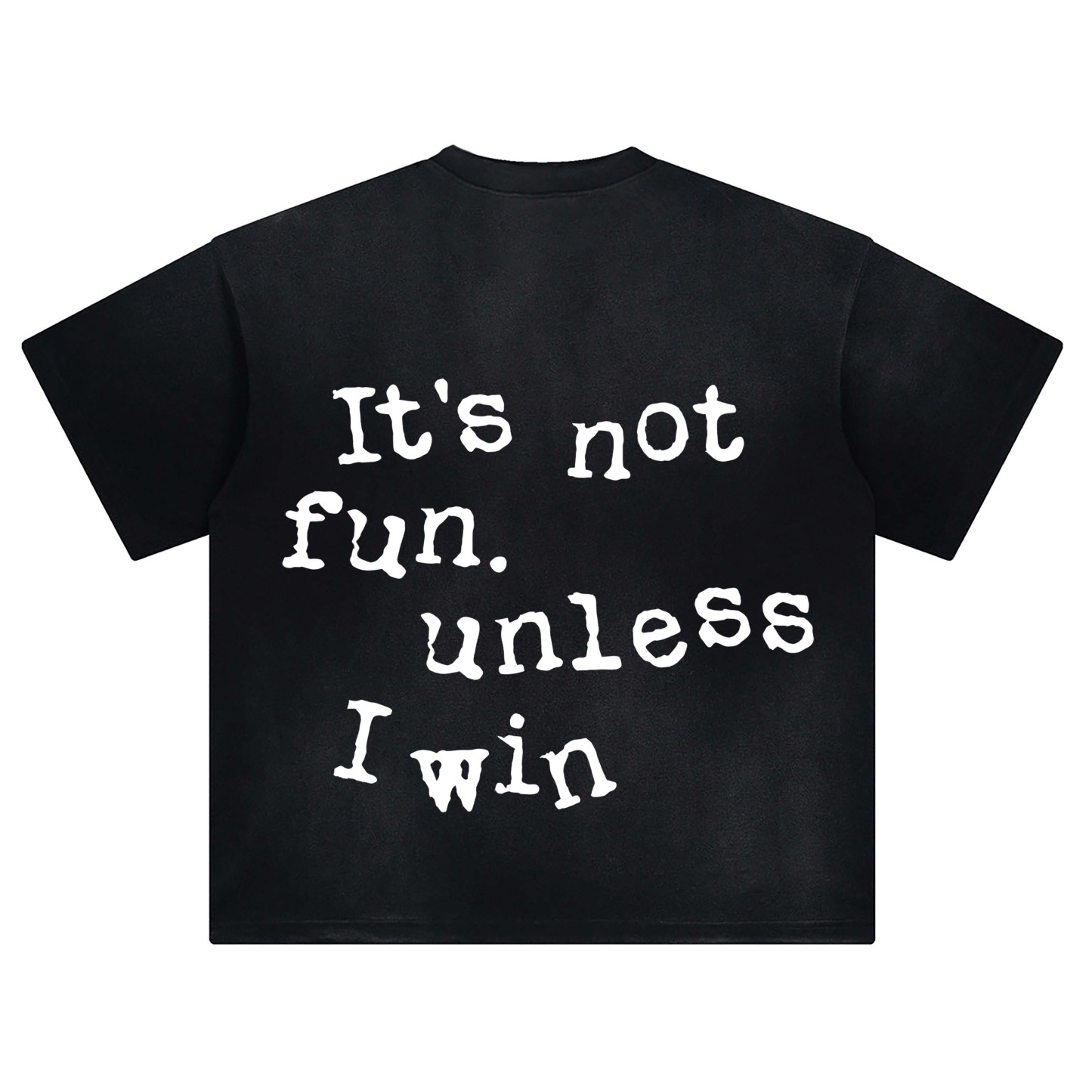 Unisex Anime Fit Washed T-Shirt