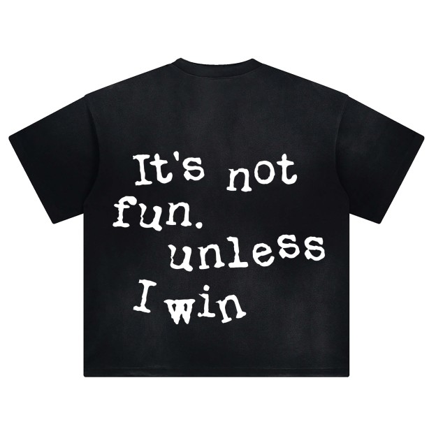 Unisex Anime Fit Washed T-Shirt