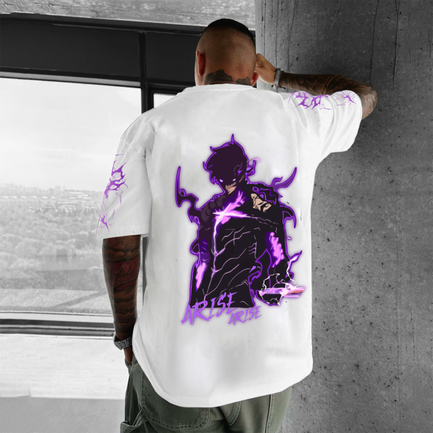 Unisex Anime Inspired Vintage T-Shirt