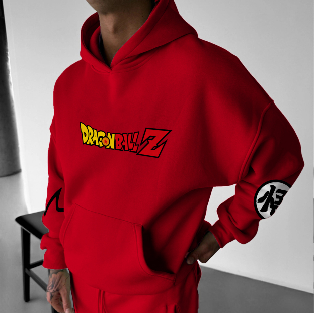 Unisex Anime Graphic Streetwear Vintage Hoodie