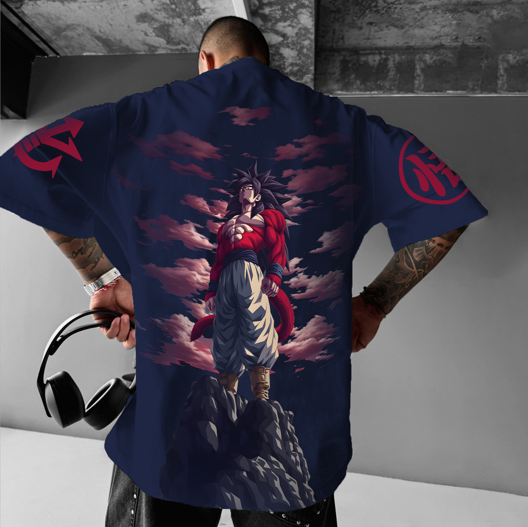 Unisex Anime Inspired Vintage T-Shirt