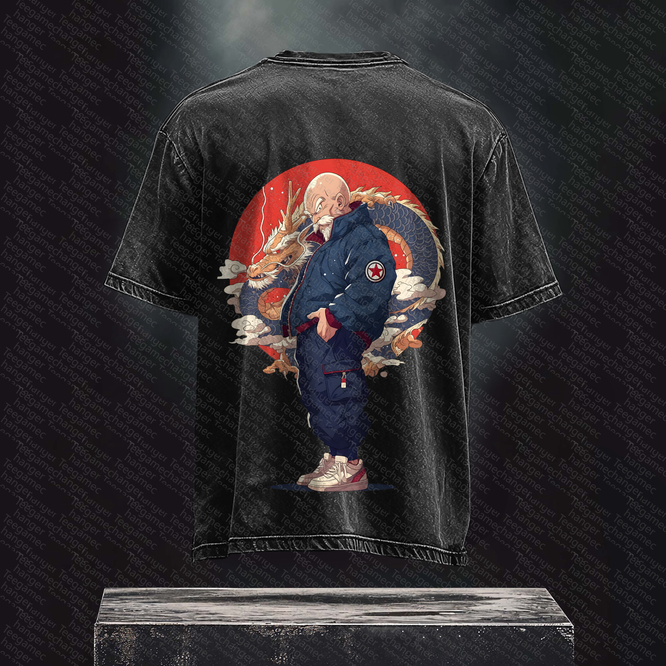 Unisex Anime Inspired Vintage Washed T-Shirt丨 Dragonball