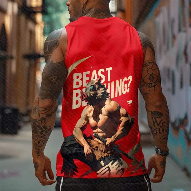 Unisex  “Demon Slayer” Casual Anime  Tank Top