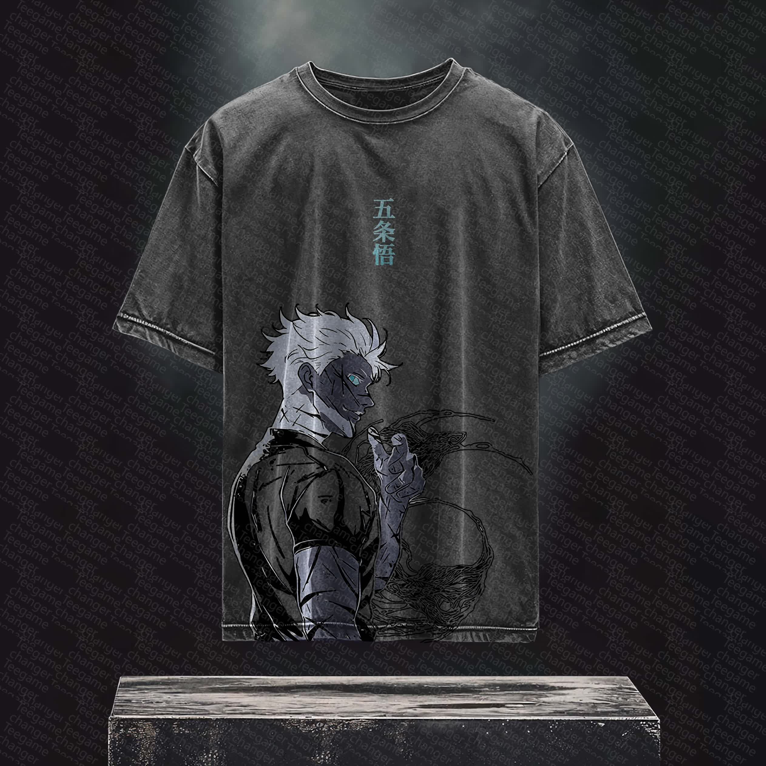 Unisex Anime Inspired Vintage T-Shirt丨 Jujutsu Kaisen