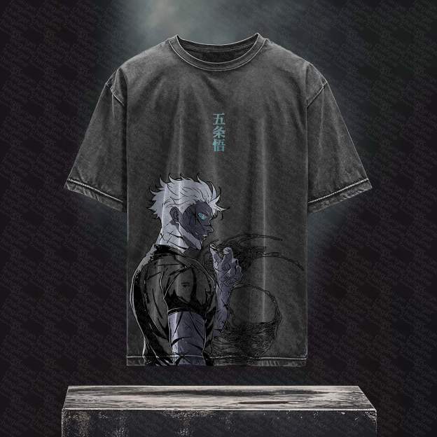 Unisex Anime Inspired Vintage T-Shirt丨 Jujutsu Kaisen