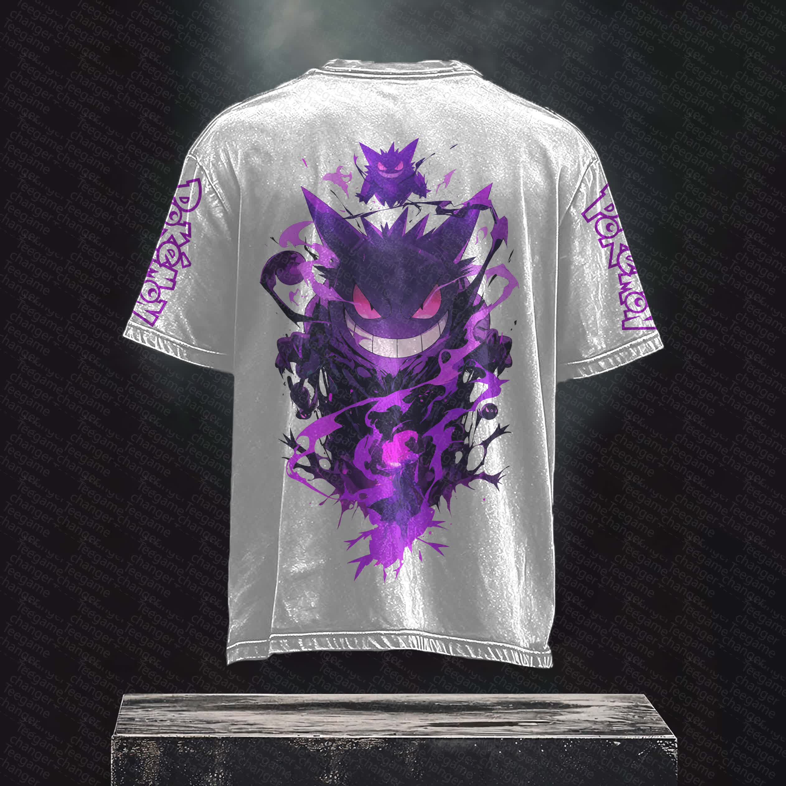 Unisex Anime Inspired Vintage T-Shirt丨 Pokémon