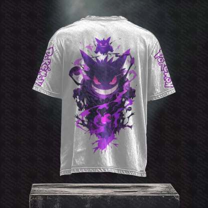 Unisex Anime Inspired Vintage T-Shirt丨 Pokémon
