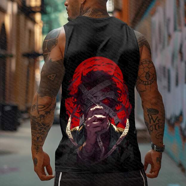 Unisex  “ Demon Slayer” Casual Anime  Tank Top