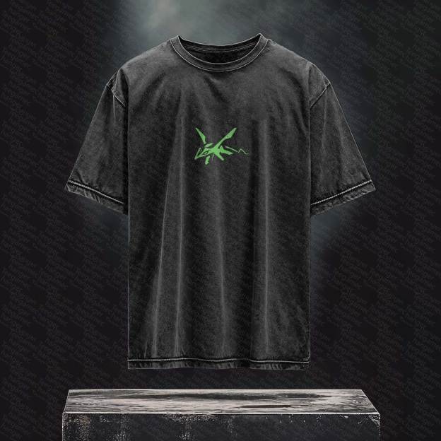 Unisex Anime Inspired Vintage Washed T-Shirt丨 Pokémon